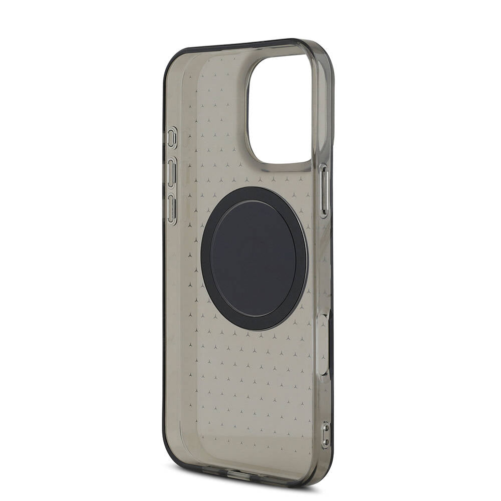 Mercedes Benz iPhone 16 Pro Orjinal Lisanslı M-safe Şarj Özellikli Yıldız Desenli Transparan Kılıf Mercedes Benz iPhone 16 Pro Orjinal Lisanslı M-safe Şarj Özellikli Yıldız Desenli Transparan Kılıf